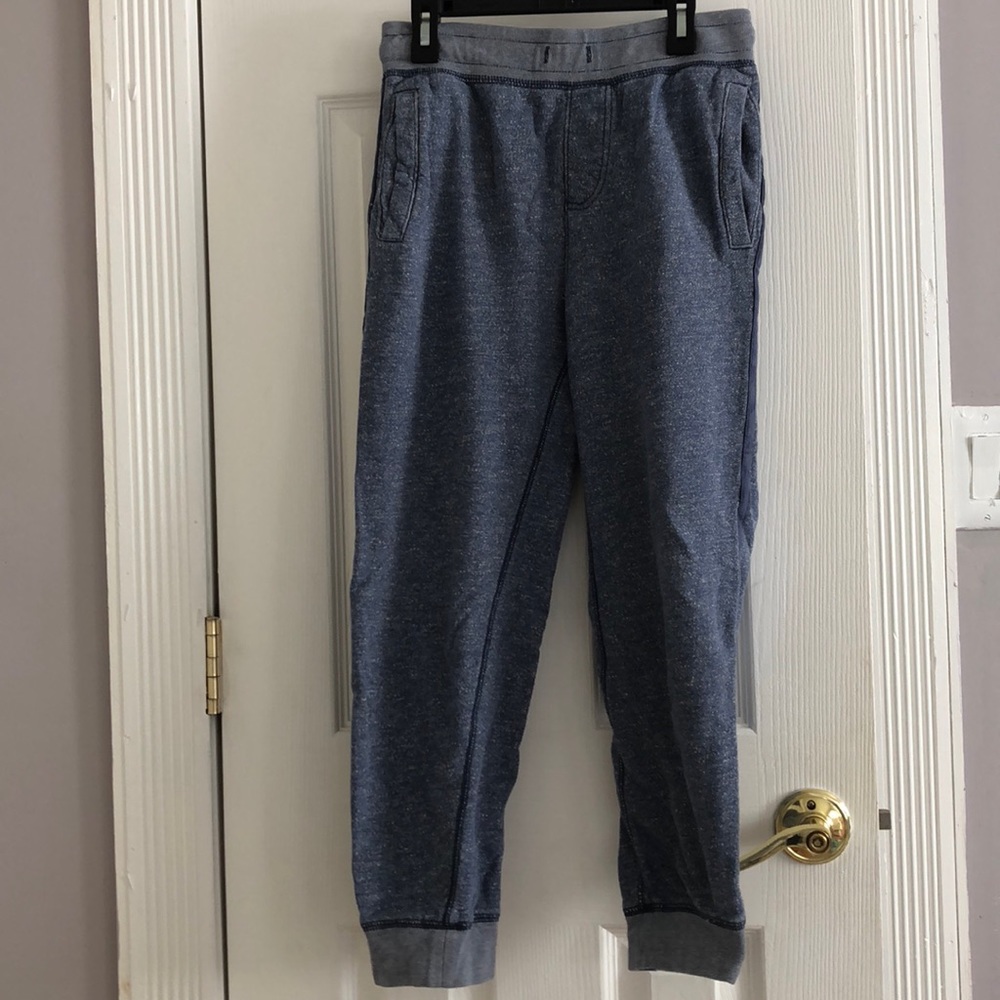 Gap Blue and white sweatpants